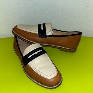 Boden Women's Brown and Cream Loafers